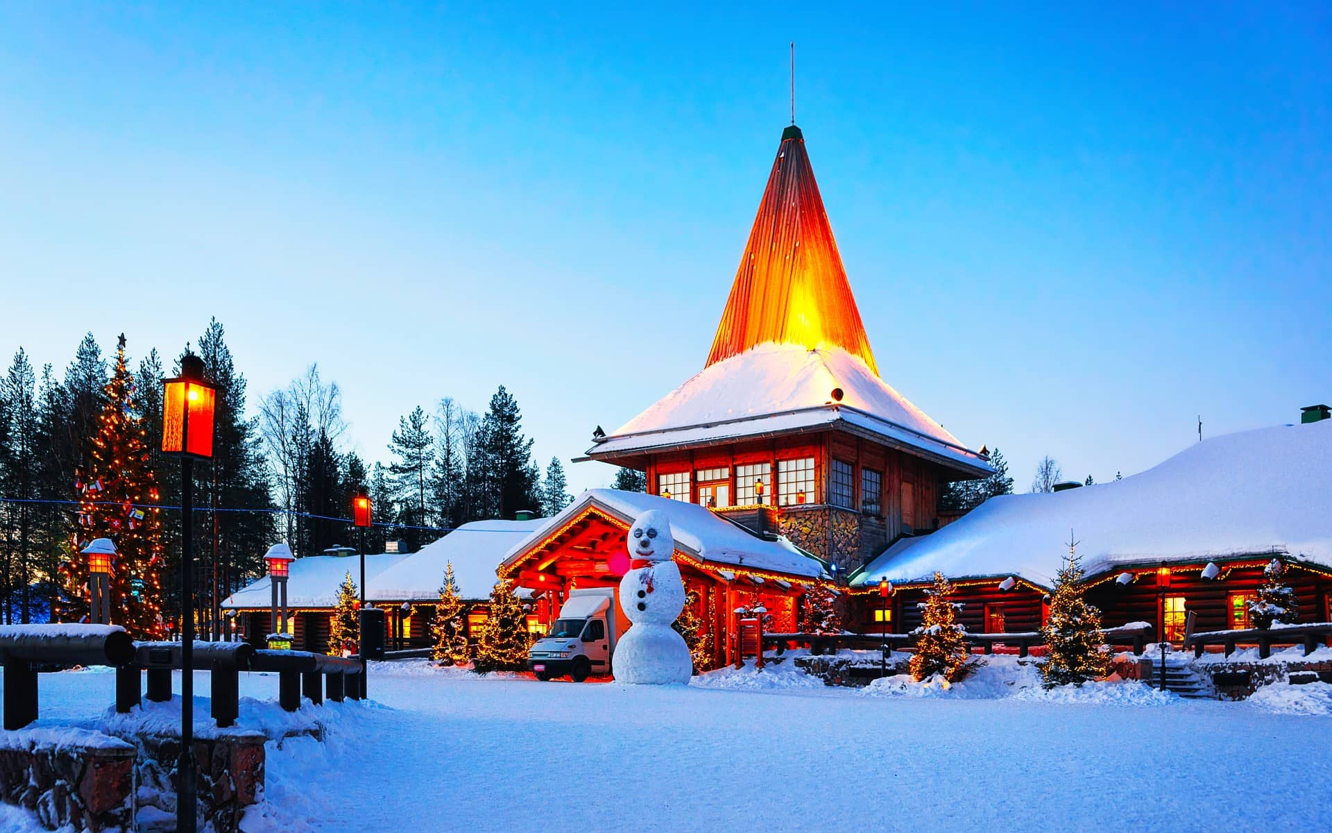 Тури в Фінляндію 2026-2027 ᐉ Santa Claus village Rovaniemi резиденція Санта Клауса