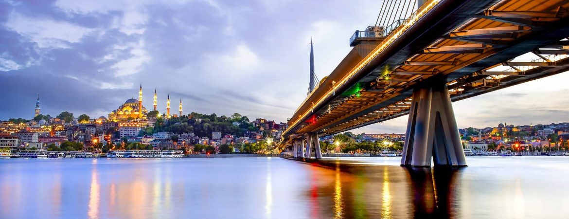 мост через Босфор в Стамбуле
